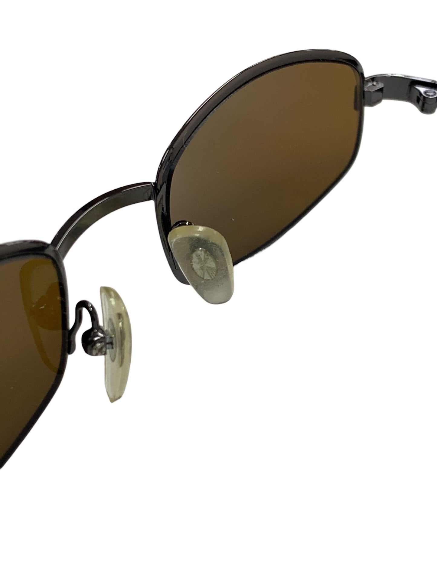 プラダ P302 サングラス ブラウン メタルフレーム フルリム オーバル（楕円） ITQPZV8BDOAO