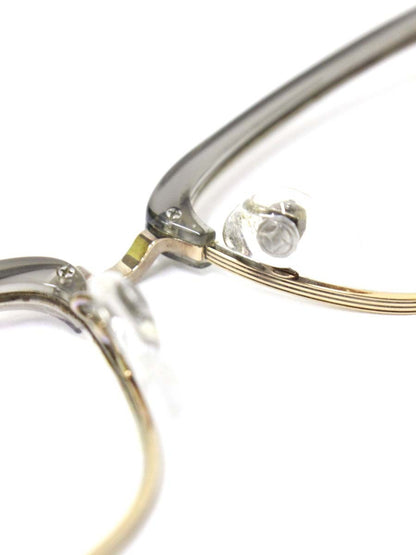 フォーナインズ M-16 メガネ ライトクリスタルスモーク/ゴールド ブロー ITAYI3RGLVN0