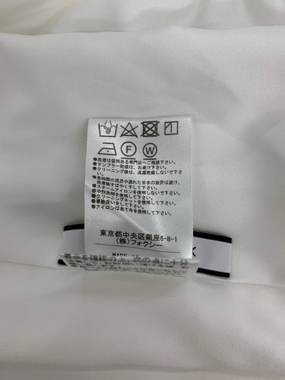 フォクシーニューヨーク VIVANT PANTS 42739 パンツ 38 ホワイト タック ITCXPD5N7ZUO