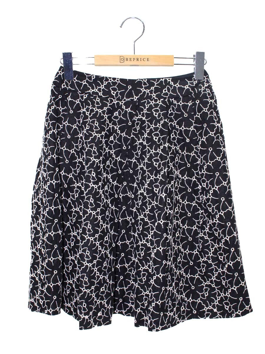 新品　未使用　Rene ルネ　レザー　スカート　34 Rene（ルネ） サイドポケットフェイクレザースカート 5334050