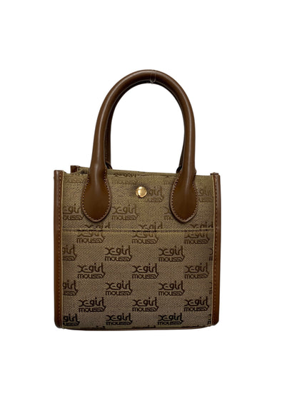 エックスガール MOUSSY コラボレート ショルダーバッグ ブラウン 総柄 ウサギ ITIM1KD026WM