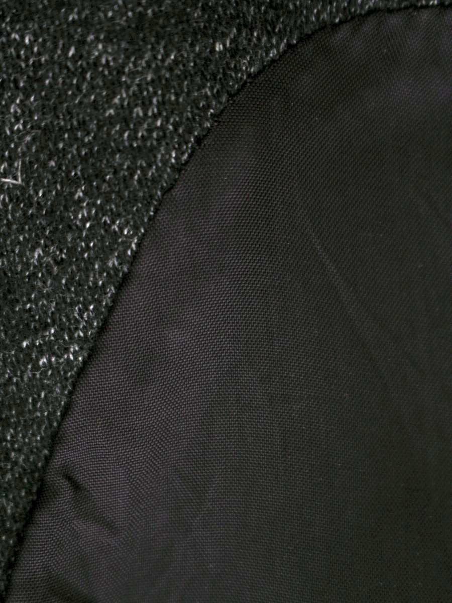 ルネ relax 6447050 ワンピース 36 チャコール ウール混 デニム調 ステッチ ITMGSYKYCH4I