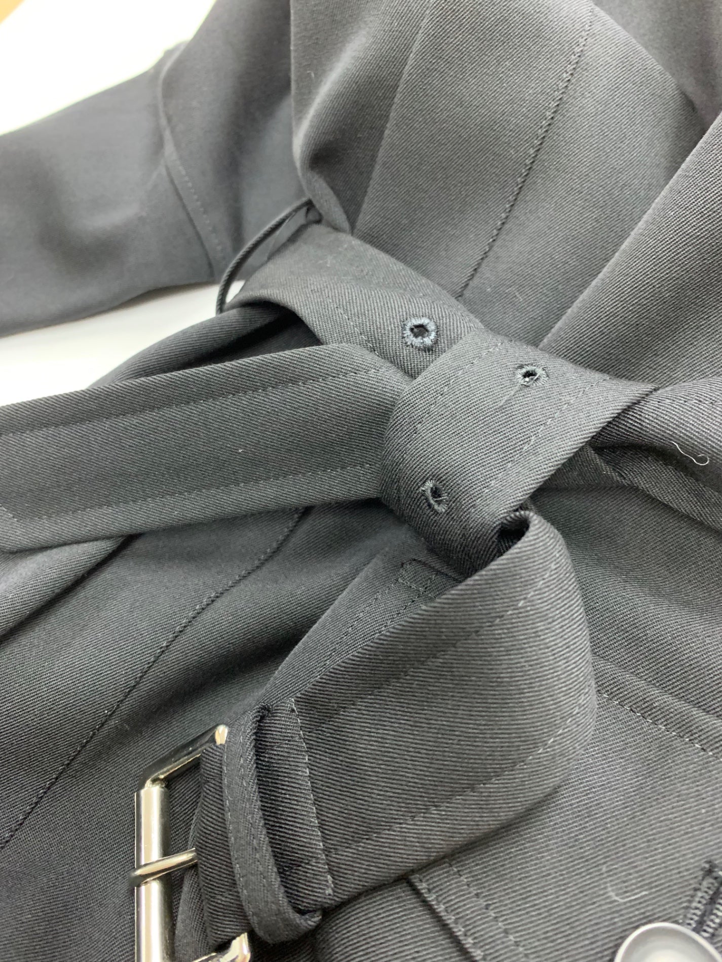 ヨウジヤマモト FP R34-950 コート Ｓ ブラック ウール IT39QQU0F77O