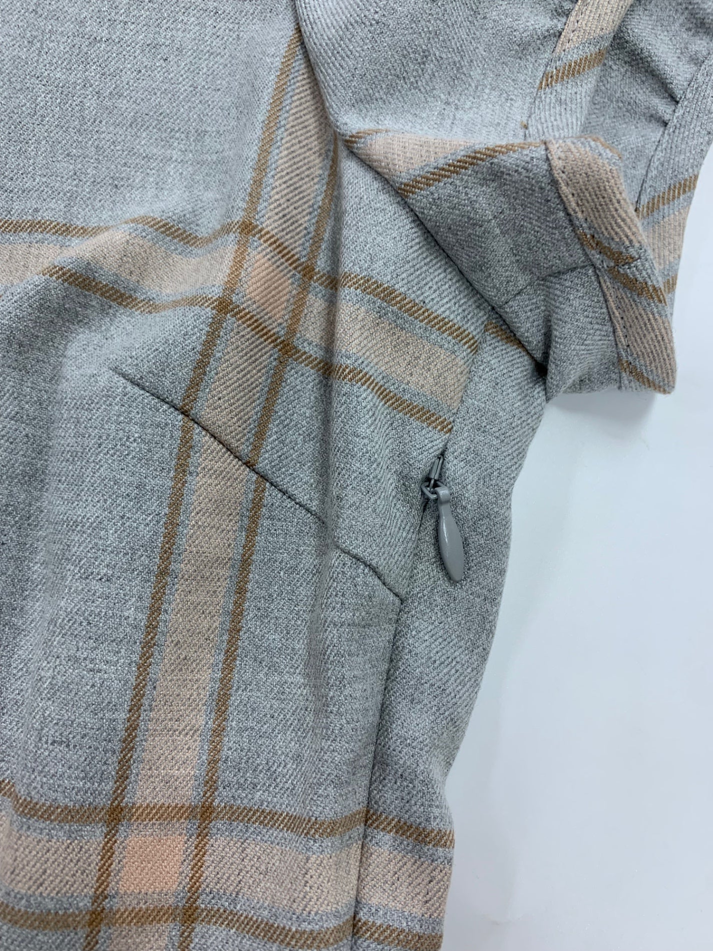 ブルーレーベルクレストブリッジ 55J17-624-07 ワンピース 36 グレー チェック プリーツ IT9QP251J4C8