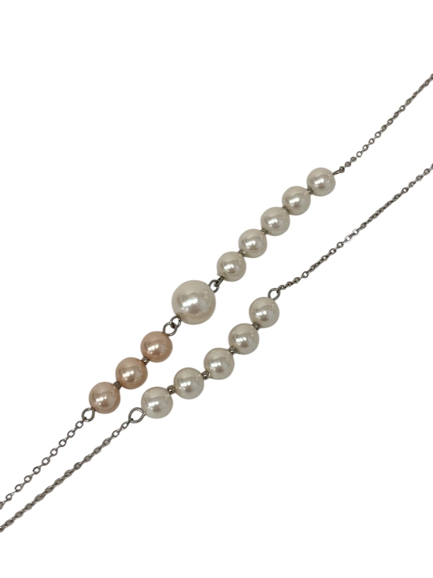 フォクシーブティック ネックレス Two Ways Swing シルバー フェイクパール 2way ITFZOZNQ0IFJ