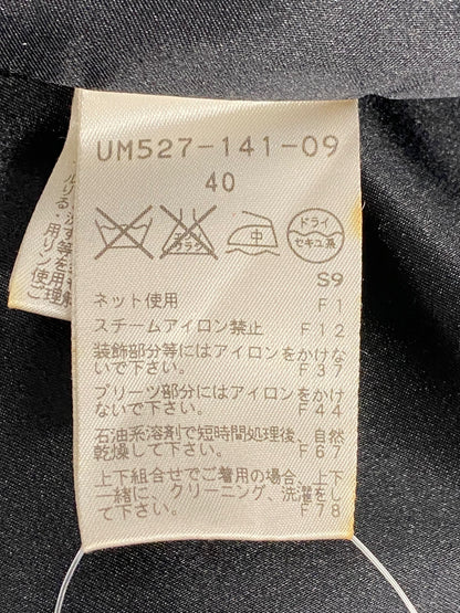 トゥービーシック UM52714109 ワンピース 40 ブラック スパンコール プリーツ ITJGWKUNDDTC