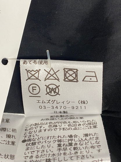エムズグレイシー 811503 ワンピース 36 ブラック ハートモチーフ リボン ITBERJLUVJBG