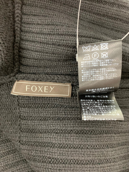 フォクシーブティック Cardigan Crescent 42370 カーディガン F ブラック ITJAZHLH0GML