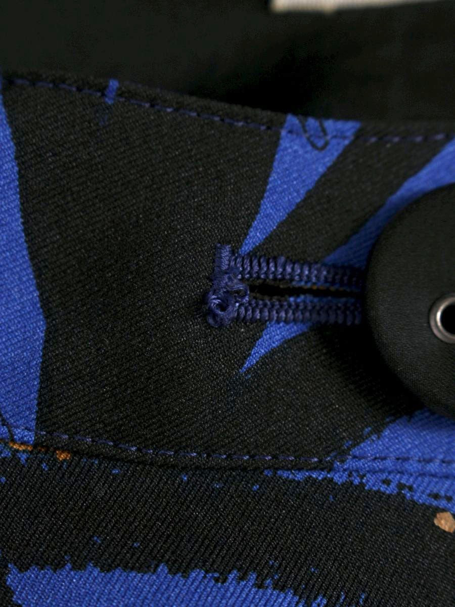 アルベロベロ 113311 コート F ブルー ノーカラー アニマルモチーフ ITYY7U3QE7NW