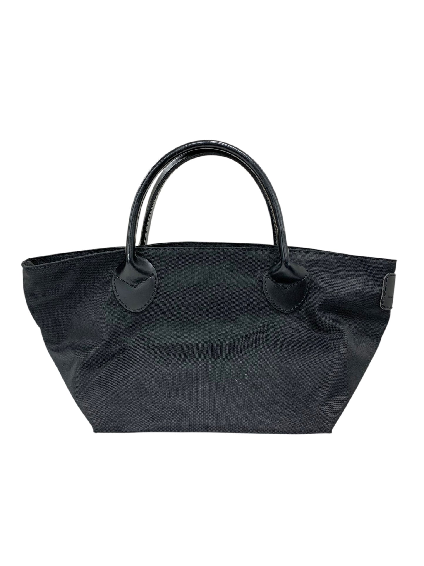 エルベシャプリエ トートバッグ ブラック 舟型 羊タグ スモール ITO8TW7T11B0