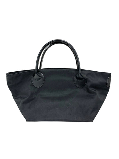 エルベシャプリエ トートバッグ ブラック 舟型 羊タグ スモール ITO8TW7T11B0