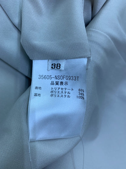 フォクシーニューヨーク 35605 ワンピース 38 グレージュ V字ネック ITS7N81277OT