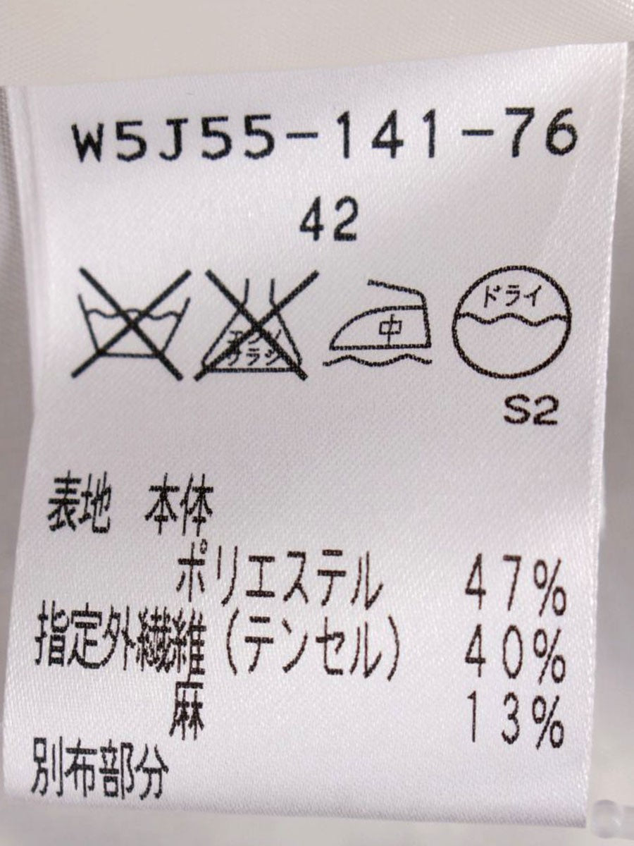 トゥービーシック W5J55-141-76 ワンピース 42 グレー センターレース IT8F3QMVP2RS 【SALE】