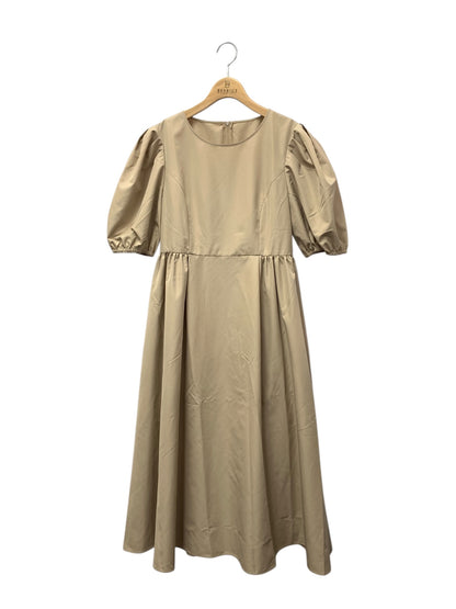 フォクシーニューヨーク  Dress Lady Puff 45137 ワンピース 42 ベージュ ITQFG00QIY3G