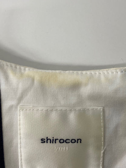 ヨリ shirocon シロコン SC25-23002SP ジレ 36 アイボリー ミニリボン IT0TTSD5HI7I
