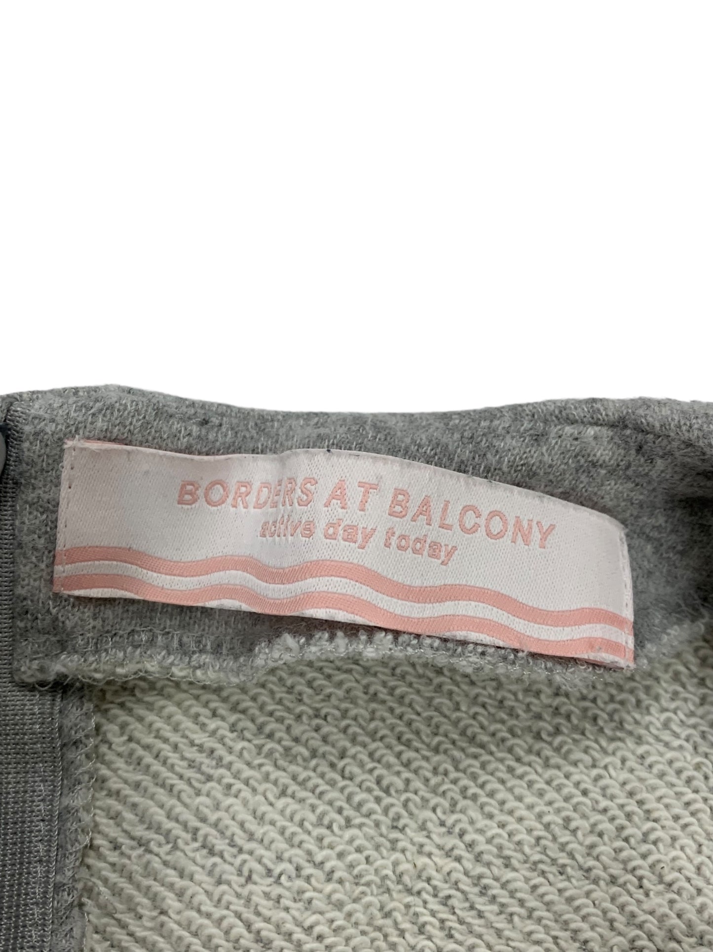 ボーダーズアットバルコニー BA2211-3E-01 ワンピース 38 グレー スウェットマキシドレス ITWQ0TBVZGM8