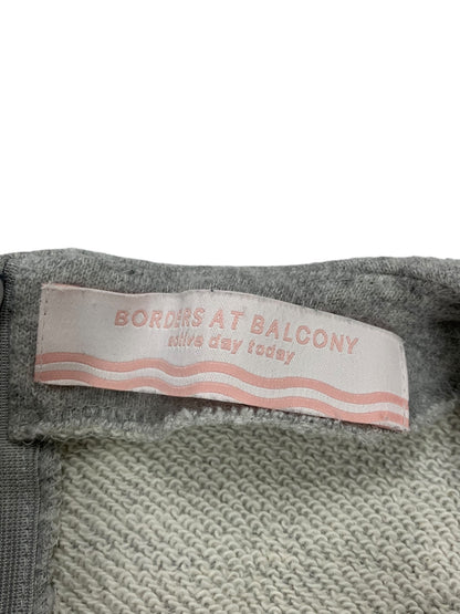 ボーダーズアットバルコニー BA2211-3E-01 ワンピース 38 グレー スウェットマキシドレス ITWQ0TBVZGM8