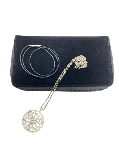 フォクシーブティック NECKLACE CRYSTAL MOON 25772 ネックレス シルバー IT5BYY2C4U2W