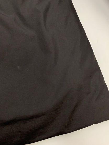 エムズグレイシー 129507 ダウンコート 38 ブラック Wジップアップ ボタン フード付き IT3OWV19ZVMI