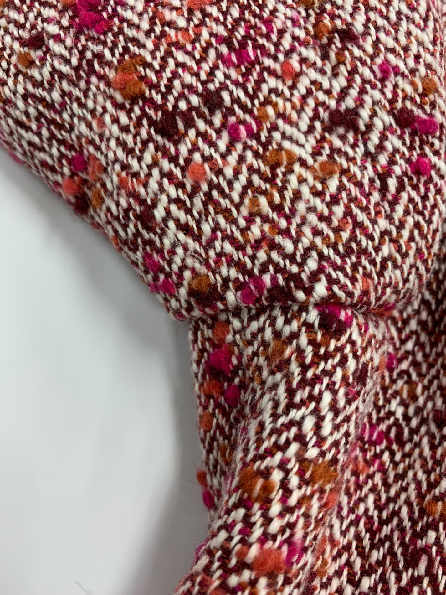 トッカ COTOIA0330 コート 4 レッド ツイード ビジュー ラインストーン ITER8C5F1BH8