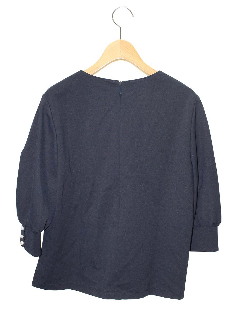 ルネ 5337950 カットソー 38 ネイビー パール ITS6KINF81U0