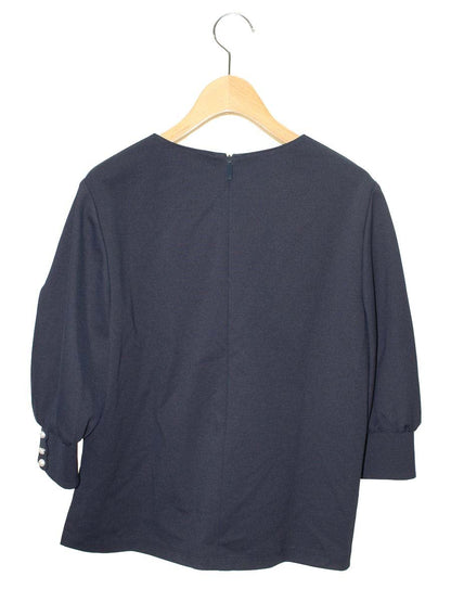 ルネ 5337950 カットソー 38 ネイビー パール ITS6KINF81U0