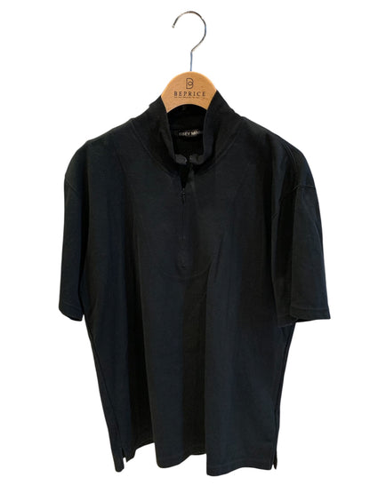 イッセイミヤケ ME71JK411 Tシャツ 2 ブラック ハーフジップ IT4066ZWFYXW