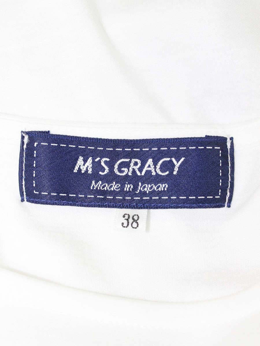 エムズグレイシー 香水瓶モチーフ カットソー 215327 Tシャツ 38 エムズグレイシー 香水瓶モチーフ カットソー 215327 Tシャツ 38