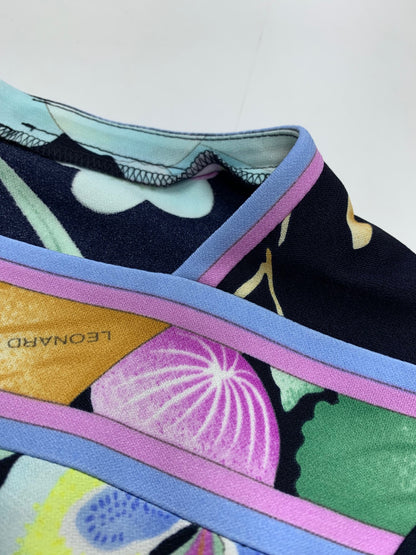 レオナールファッション 0179202 チュニック 38 マルチカラー フラワーモチーフ IT5GAGQ8CVL0