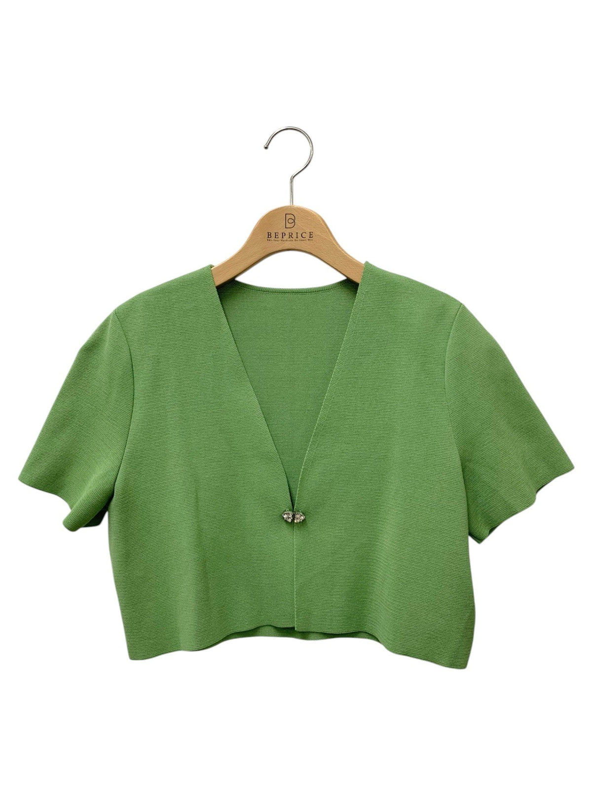 フォクシーブティック LADY JEWEL Knit Jacket 37695 38 グリーン ITPB68PLW2OG