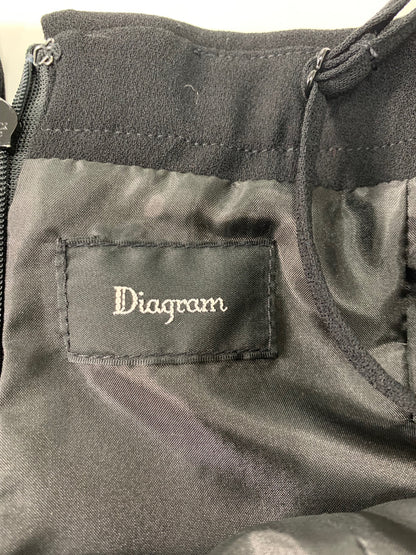 ダイアグラム スターレースキャミワンピース 38431218 36 ブラック ITZ22I9R6GTE 【SALE】