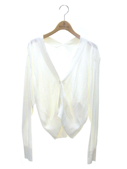 グレースクラス 02222-53001 カーディガン 36 ホワイト コットン ITNP0EJCVXO8 【SALE】