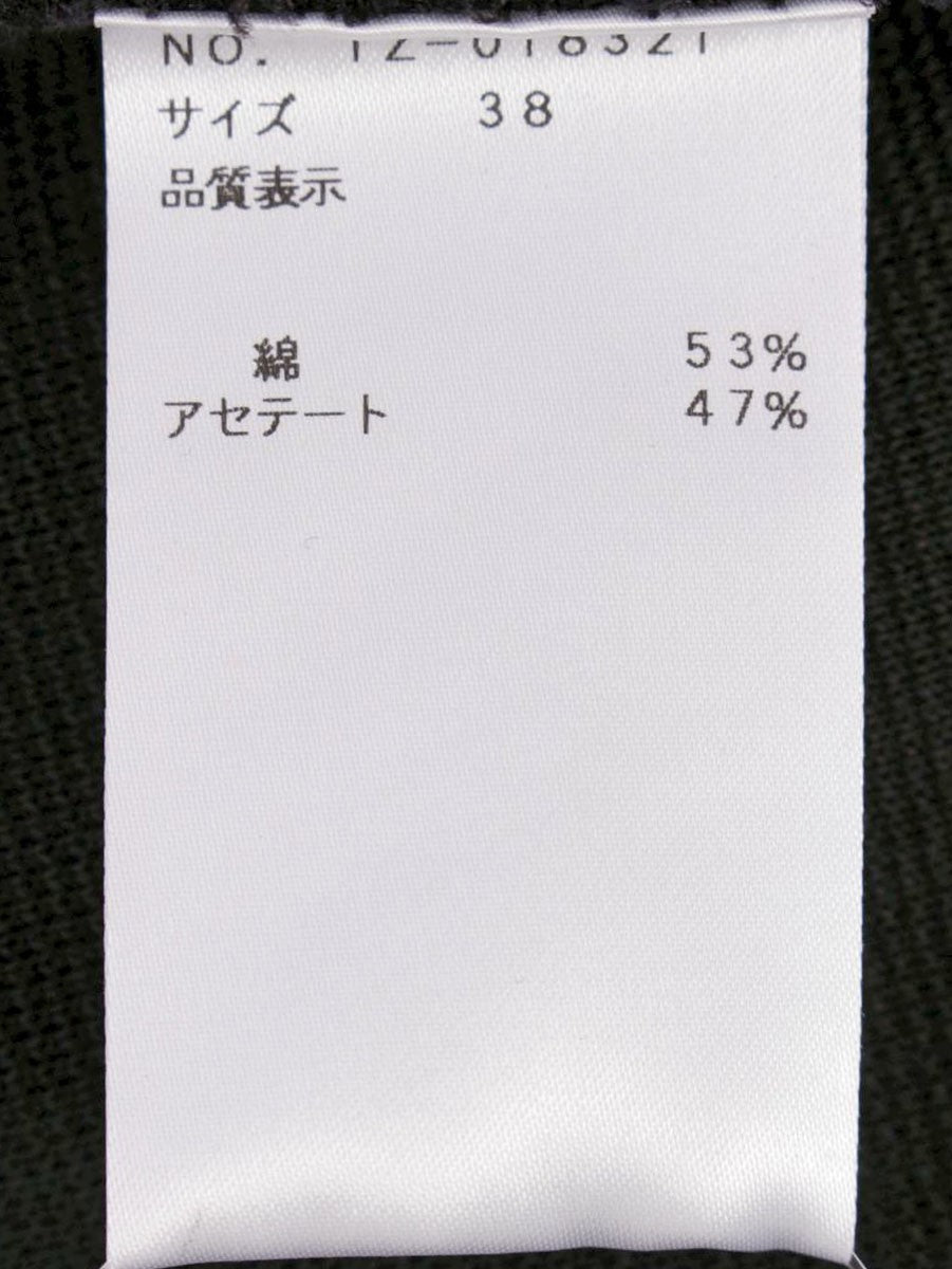 エムズグレイシー 018321 ボレロ 38 ブラック カーディガン 袖リボン IT8GH4XPF3BS