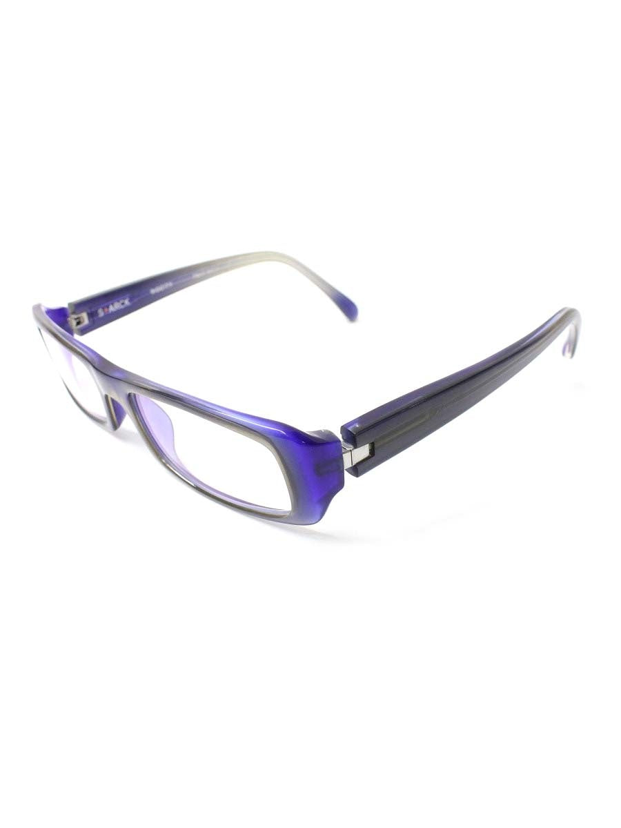 アランミクリ STARCK EYES BIOCITY P0680 39 メガネ ネイビー パープル スタルクアイズ セルフレーム フルリム スクエア IT9GJ3ODIEM2
