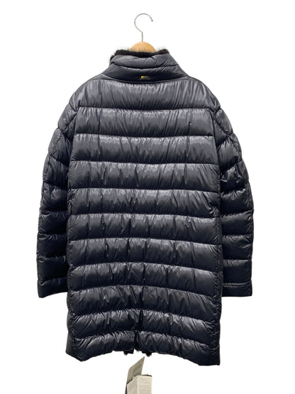 ヘルノ PI0713D 12017 9300 ダウンコート 46 ブラック ミンクファー IT4S7QV5ND4S