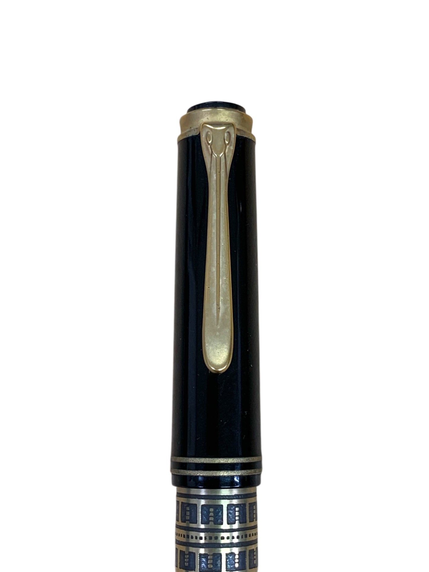 ペリカン 万年筆 スーベレーン M700 トレド ブラック/グレー EF 18C-750 ITNCJB5UMM0W