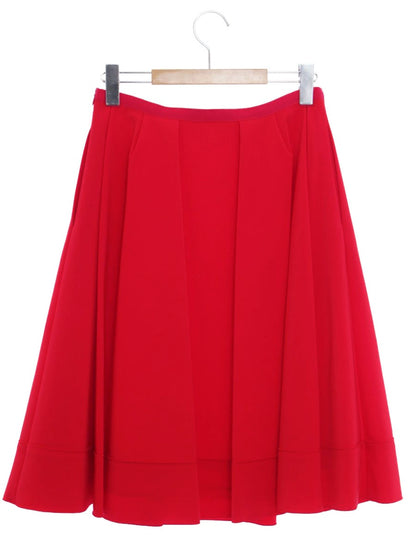 フォクシーニューヨーク Skirt Buttercup 41013 スカート 40 レッド ITP0ONFI7Q10
