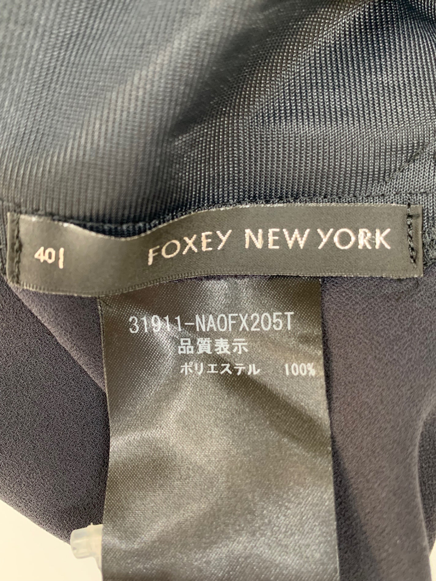 フォクシーニューヨーク ワンピース サマーフェアリー 31911 40 ネイビー ITO0SX844IXC