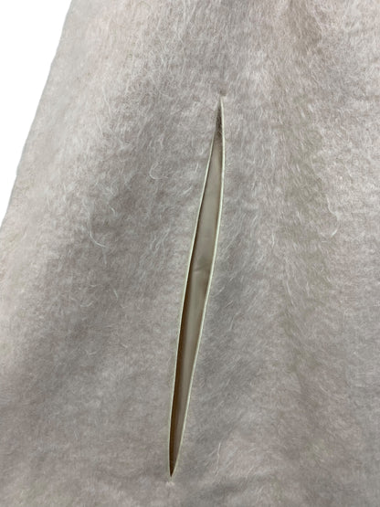 ヨリ shirocon SC2125-012AW ポンチョ F ホワイト ケープコート ウール モヘア混 ITM38BOLTRIB