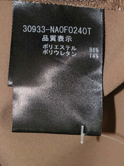 フォクシーニューヨーク レディシェイプ 30933 ワンピース ドレス 38 ブラウン ITXO9O1FUL63