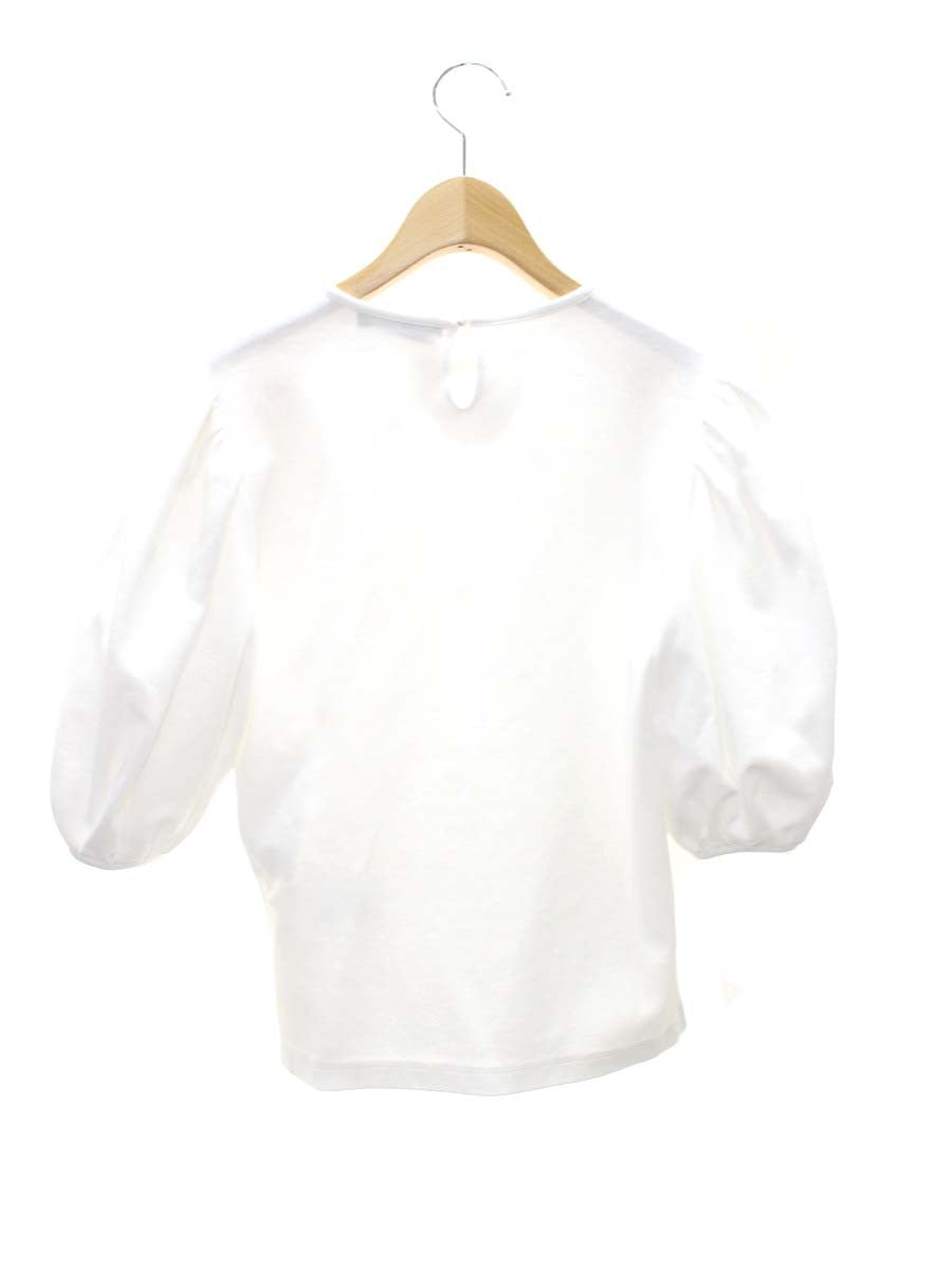 ルネ 5427010 カットソー 34 ホワイト パフスリーブ IT9AAP0B3AN6