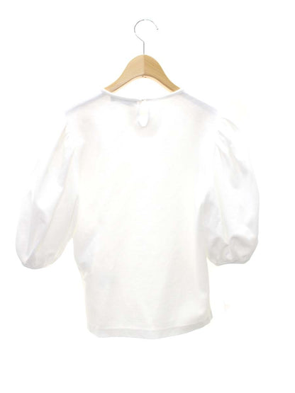 ルネ 5427010 カットソー 34 ホワイト パフスリーブ IT9AAP0B3AN6