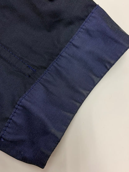 イッセイミヤケ シャンブレー テック コート M13FA048 2 ネイビー 形状記憶素材 撥水加工 ‘21AW IT3ZFZJ6SXAS 【SALE】