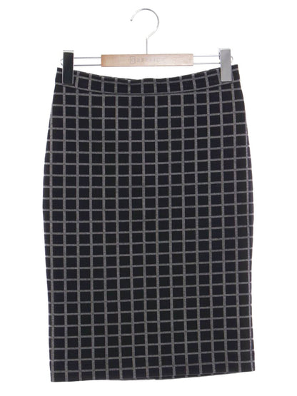 ウィークエンドマックスマーラ 577602490000 スカート S ブラック チェック柄 ITRRZX81OMHC 【SALE】