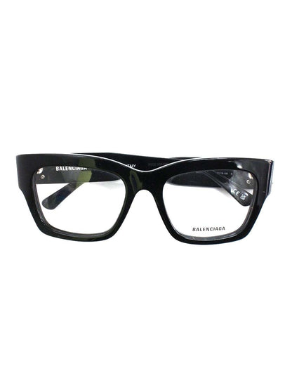 バレンシアガ BB0325O メガネ ブラック セルフレーム フルリム ウェリントン IT69LJX87LXE