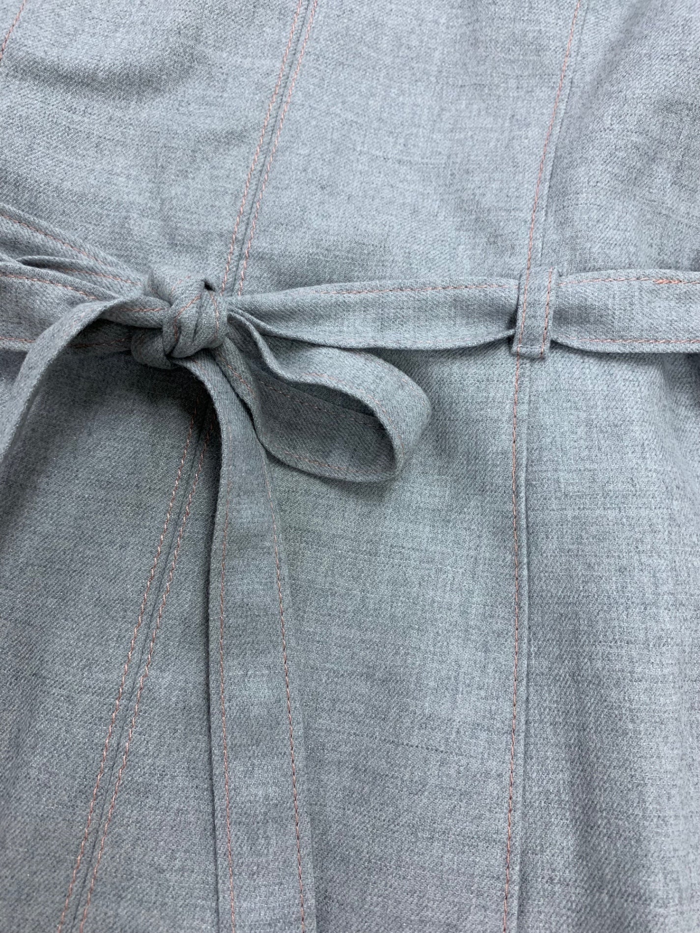 ルネ 6736250 ワンピース 32 グレー ノースリーブ ステッチ ITMAUOZLQUQG 【SALE】