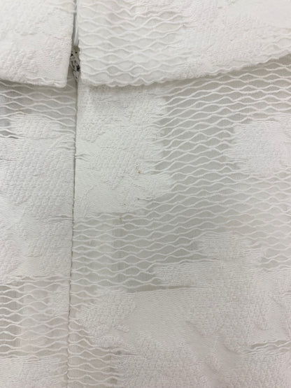 ルネ 6226020 36 ホワイト TISSUE ワンピース ノースリーブ コットン フラワー IT82WX8G0H4E 【SALE】