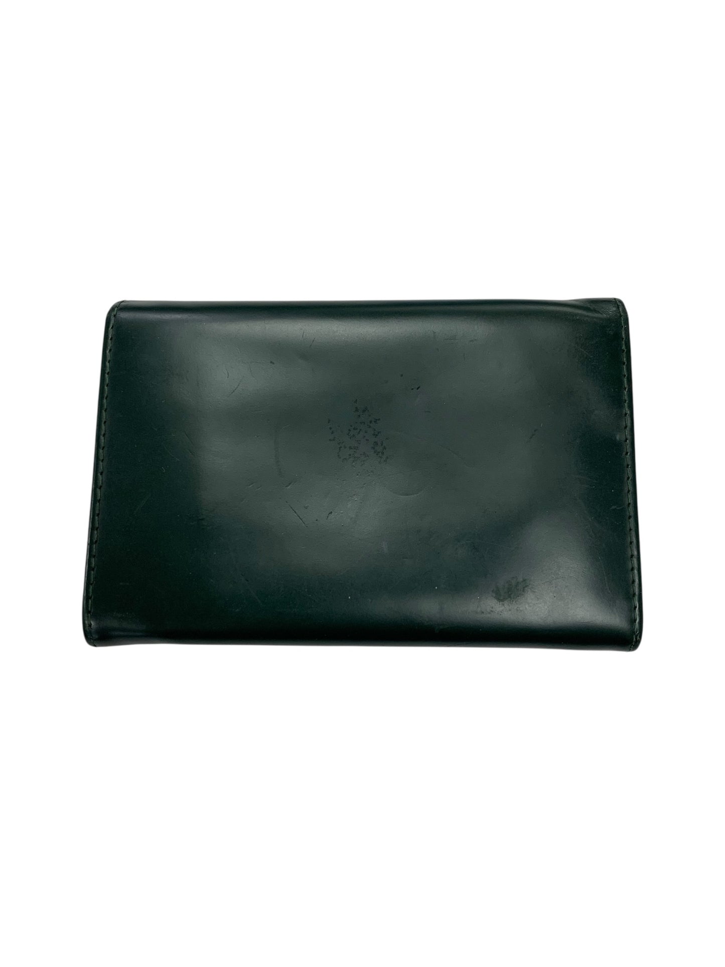 エッティンガー 二つ折り財布 グリーン レザー ITNX6UAG5ZE8