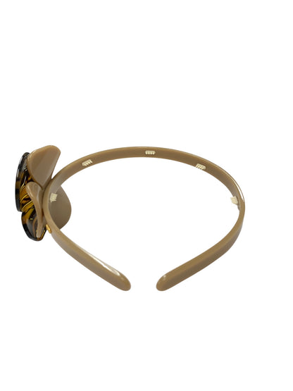 アレクサンドルドゥパリ カチューシャ ブラウン フラワー ラインストーン IT178HKWI4BQ