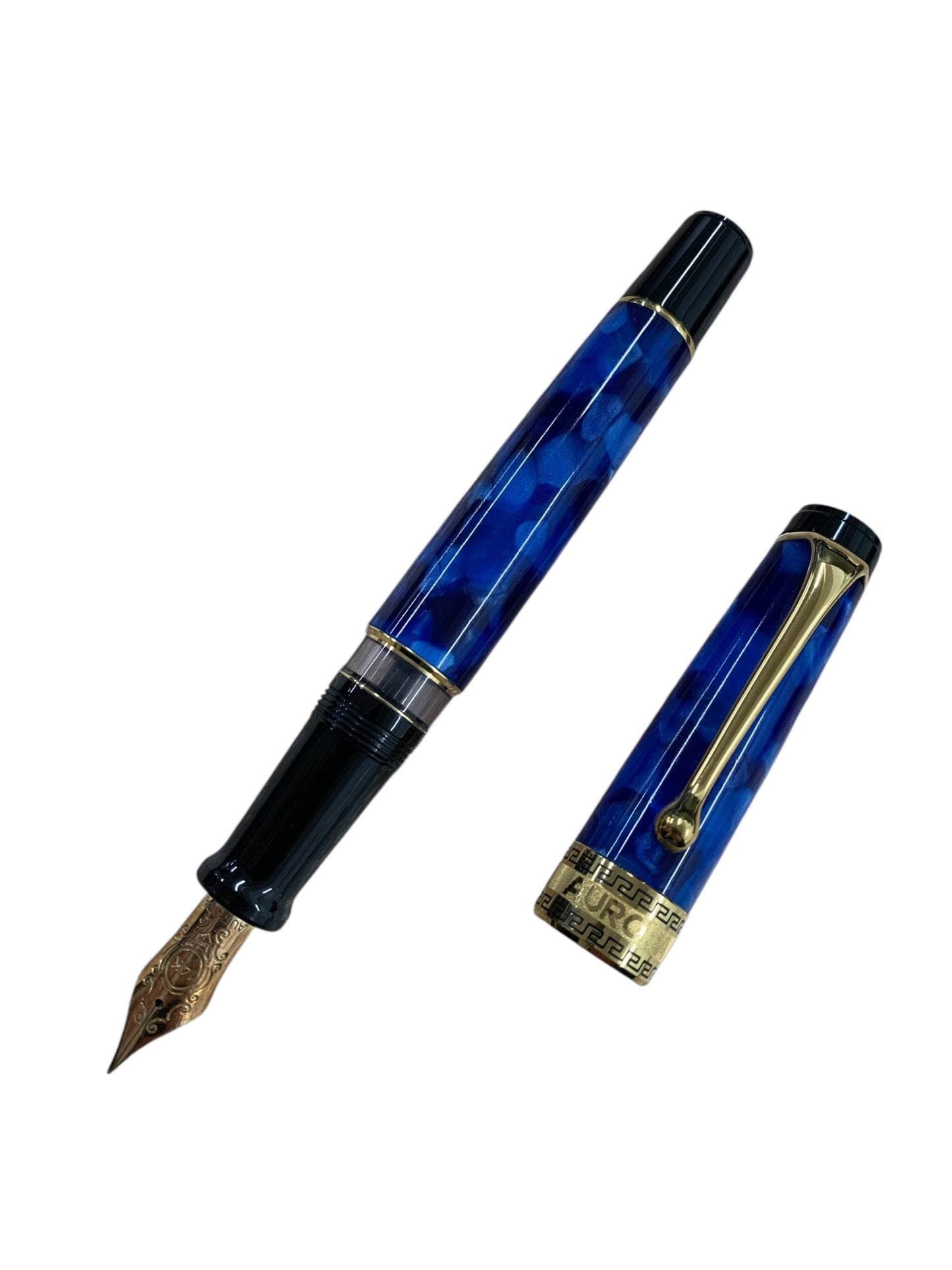 アウロラ オプティマ ブルーGT 万年筆 ブルー 14K IT0G1SWBY3TO